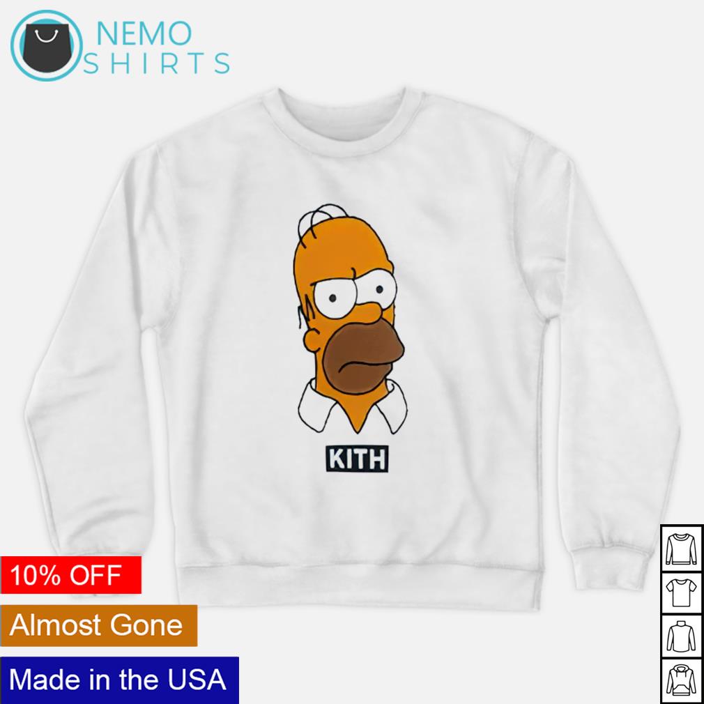 Kith and The Simpsons shirt hoodie sweater and v neck t shirt