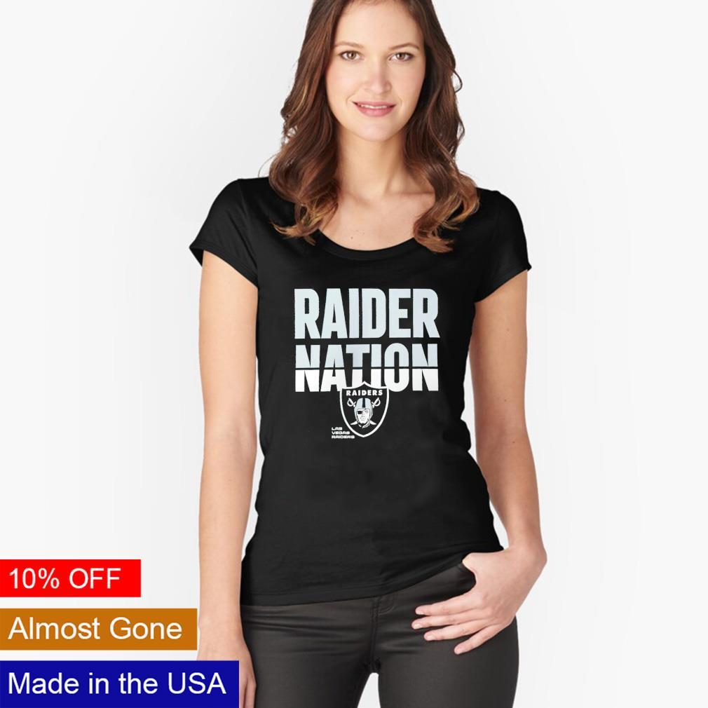 eficacia Tiempos antiguos bobina Las Vegas Raiders Nike raider nation shirt, hoodie, sweater and v-neck t- shirt