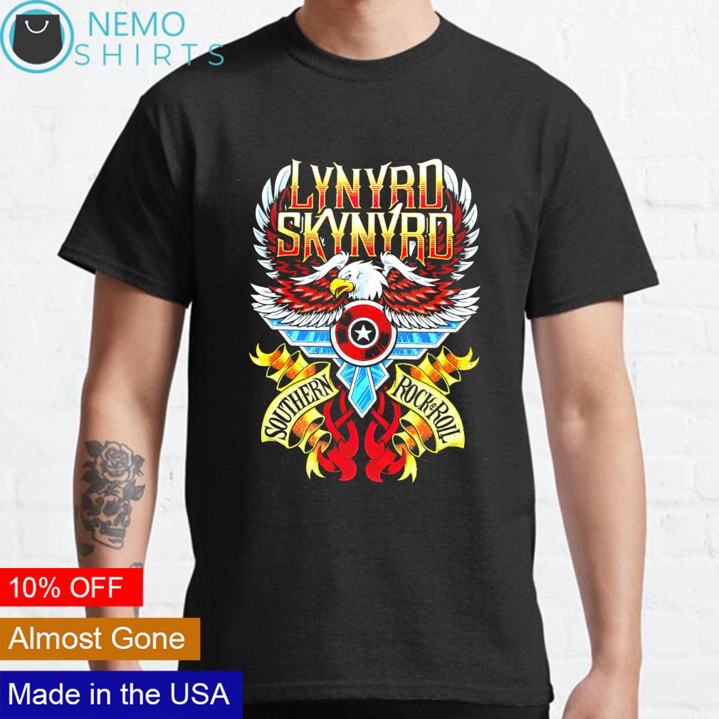 beoefenaar Bewolkt federatie Lynyrd Skynyrd southern rock and roll shirt, hoodie, sweater and v-neck t- shirt