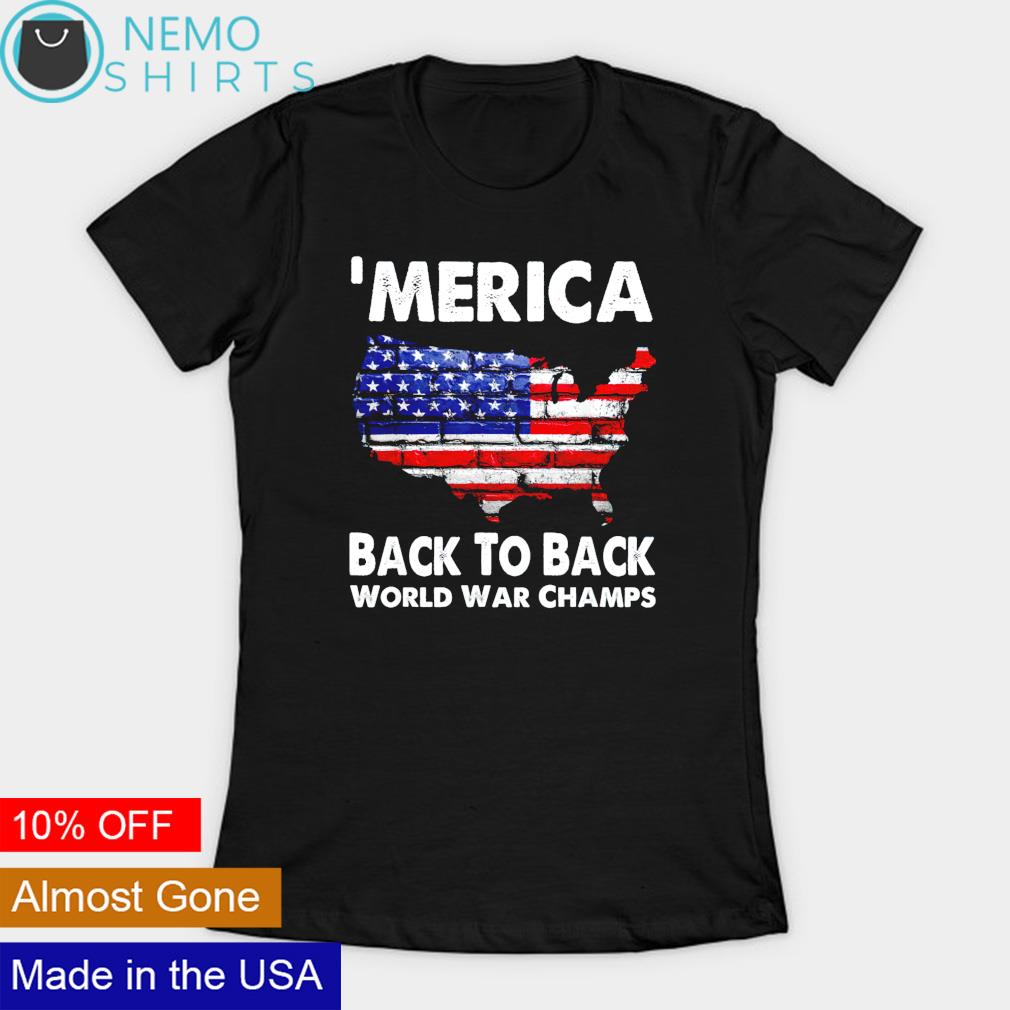 Merica back to back sales world war champs the ranch