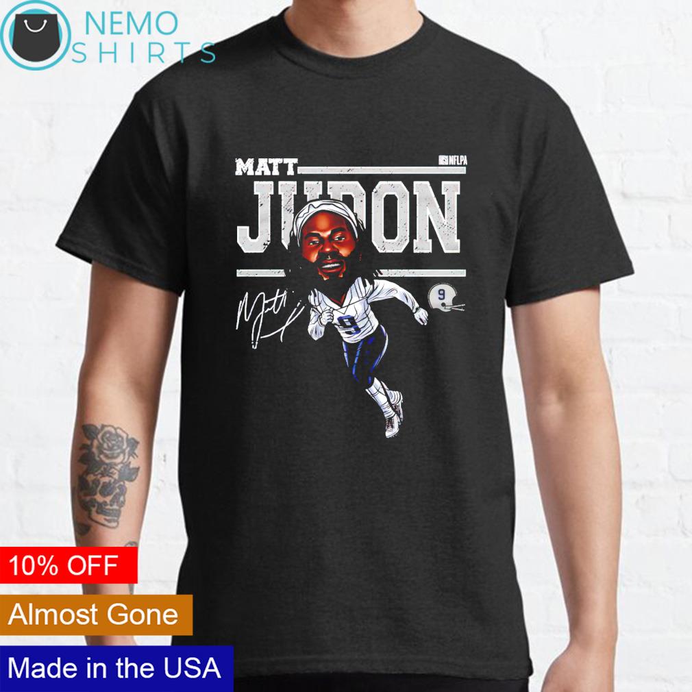 HOT!! Matthew Judon New England Patriots Name & Number T-Shirt