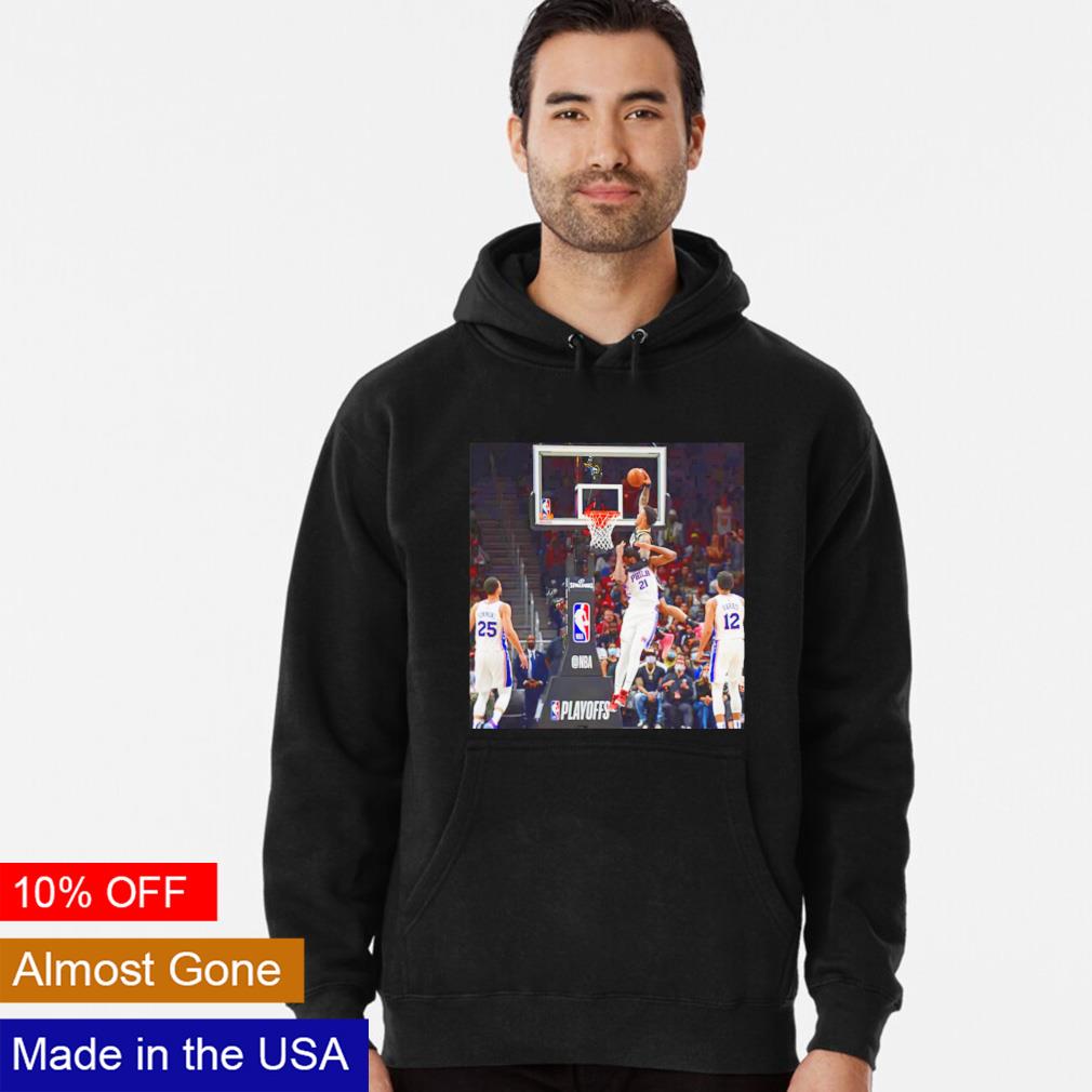 Official John Collins dunk on Embiid shirt, hoodie, sweater and v-neck t- shirt