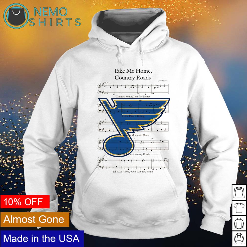 St Louis Blues Take Me Home Country Roads shirt, hoodie, sweater and v-neck  t-shirt