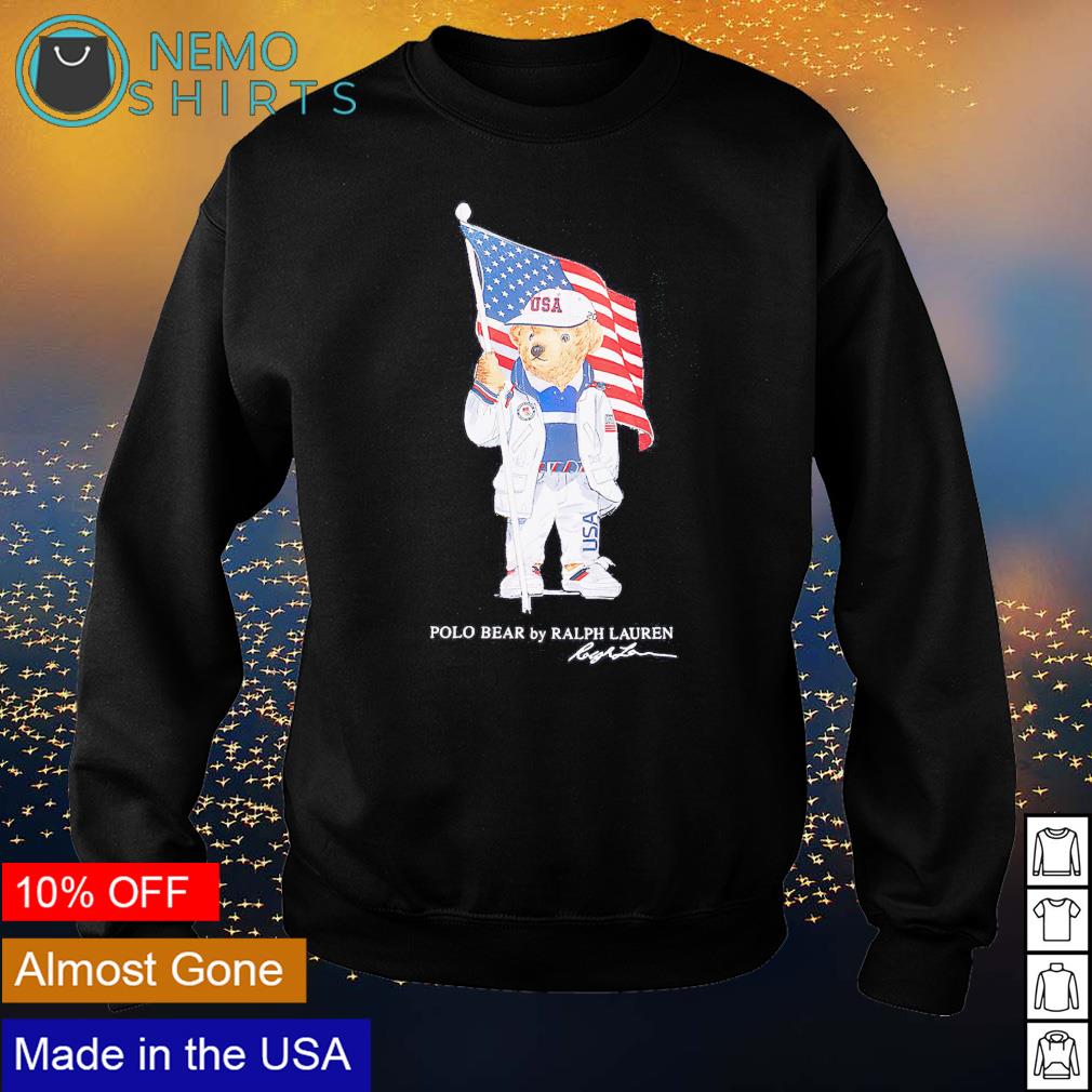 Team USA Polo Bear by Ralph Lauren Women's 2020 Summer Olympics shirt,  hoodie, sweater and v-neck t-shirt