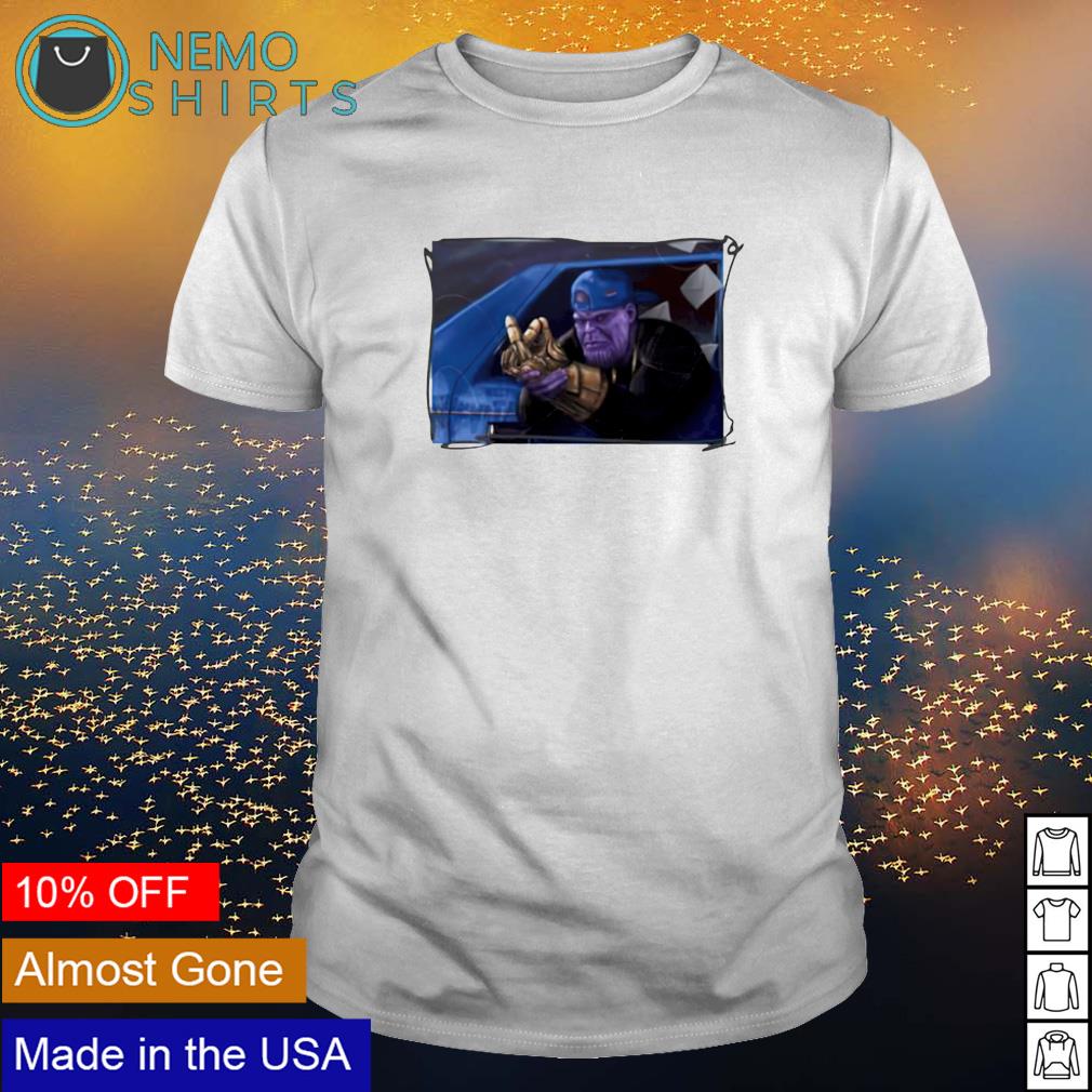 Boys thanos sales shirt