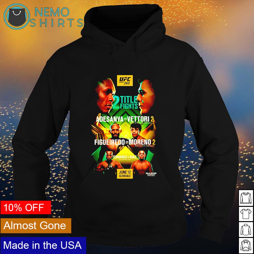 Ufc 2 Title Fights June 12 Glendale Shirt Hoodie Sweater And V Neck T Shirt