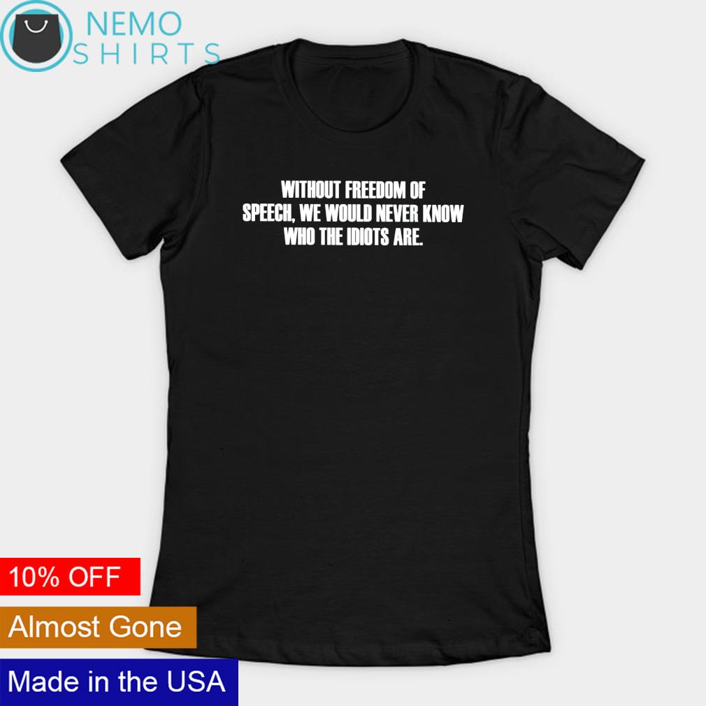 freedom of speech t shirt