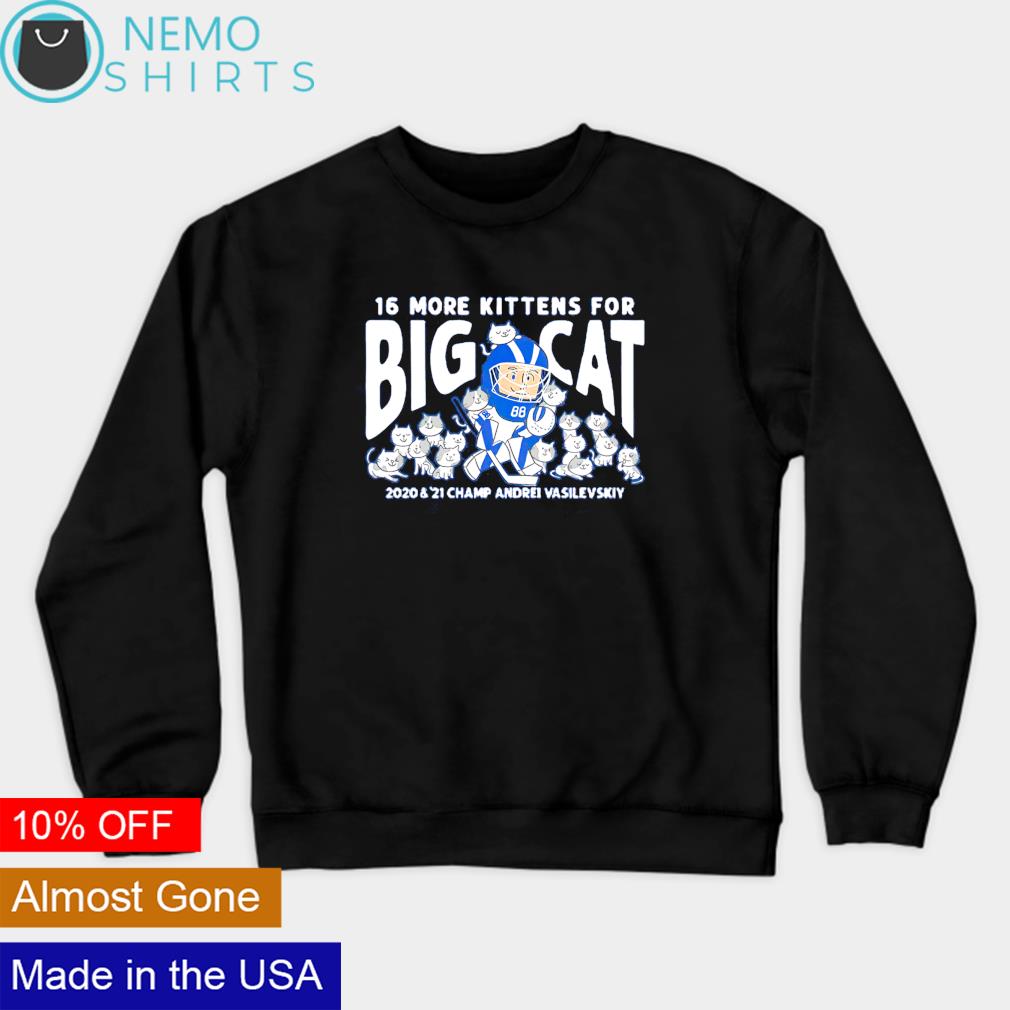 Official big cat andrei vasilevskiy shirt, hoodie, sweater, long sleeve and  tank top