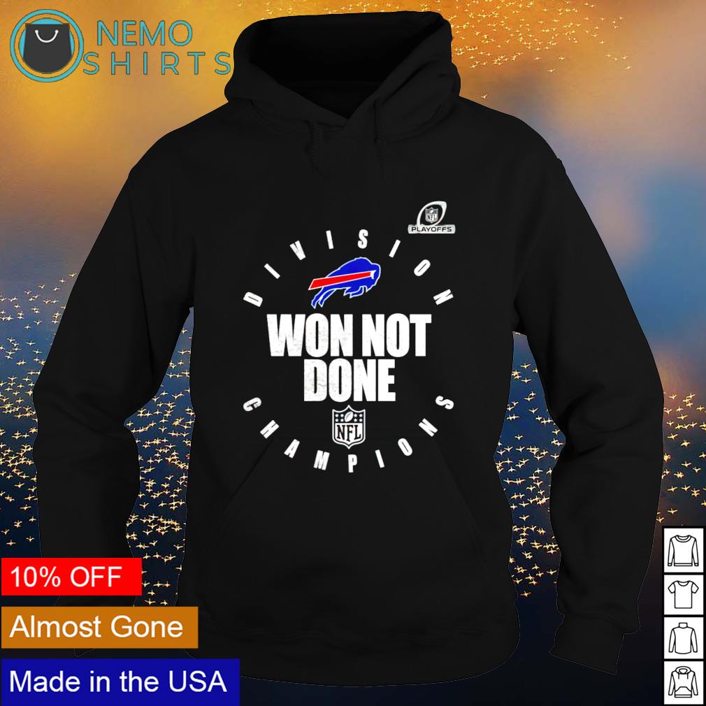 won not done bills sweatshirt