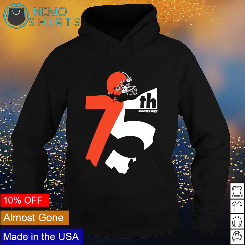 Cleveland Browns Nike 75th Anniversary shirt hoodie sweater and