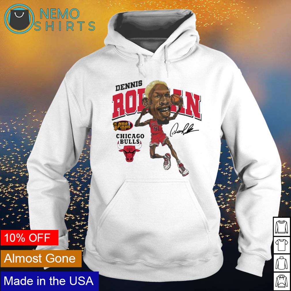 Dennis Rodman Chicago Bulls signature shirt, hoodie, sweater and v