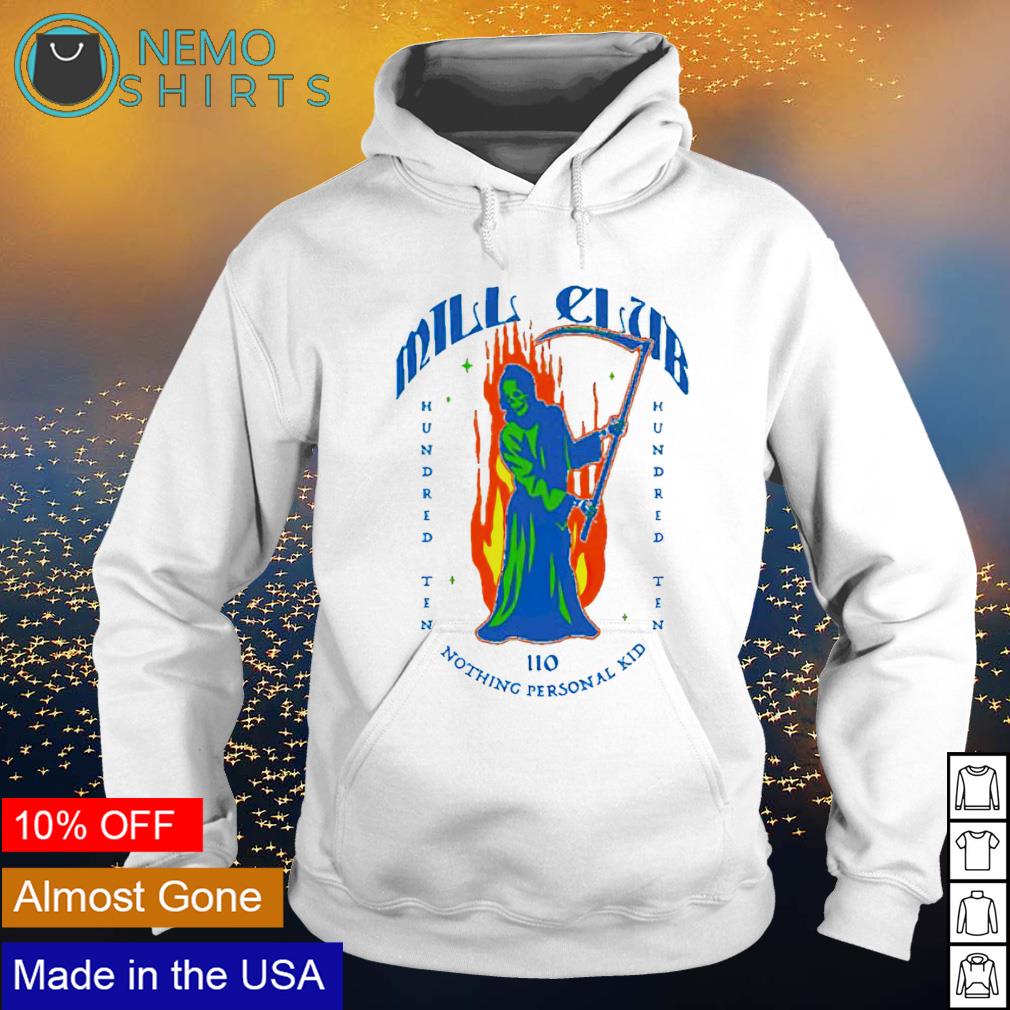 nothing personal kid hoodie