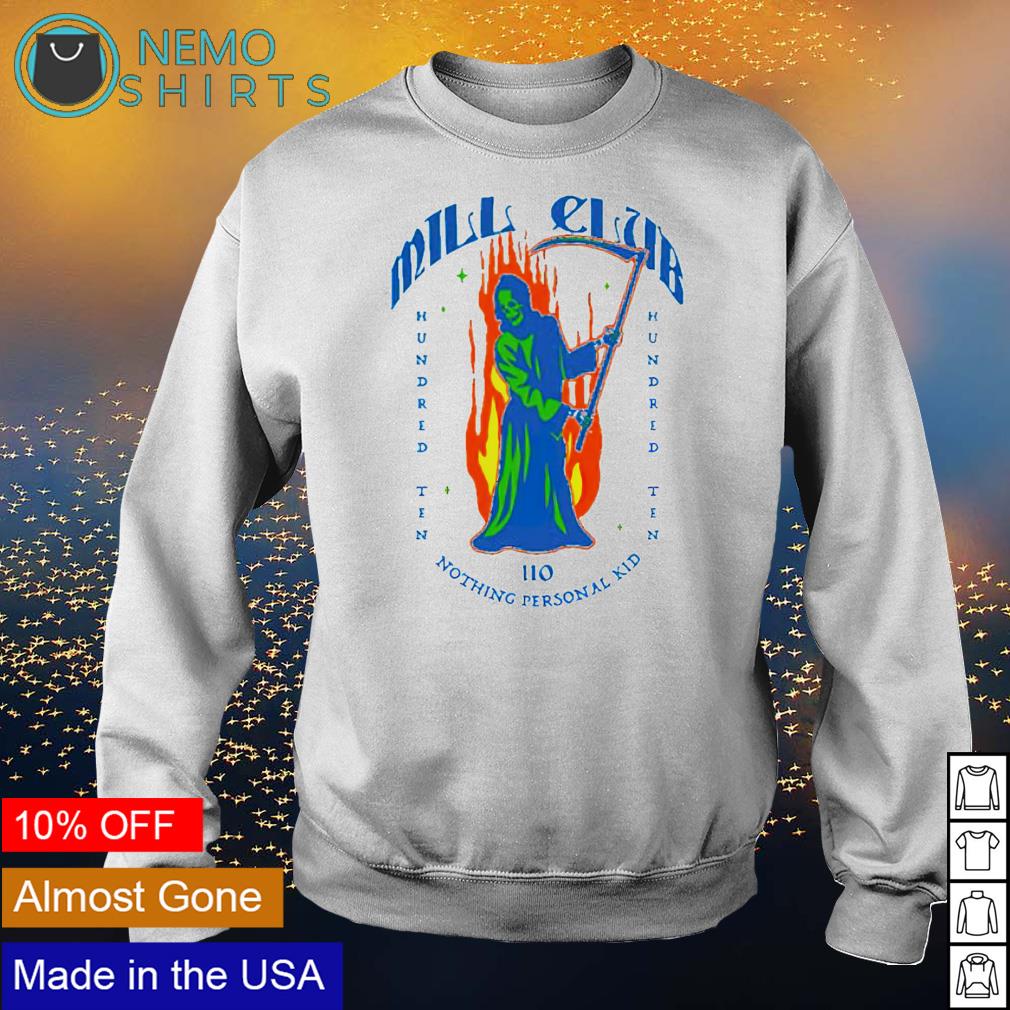 nothing personal kid hoodie