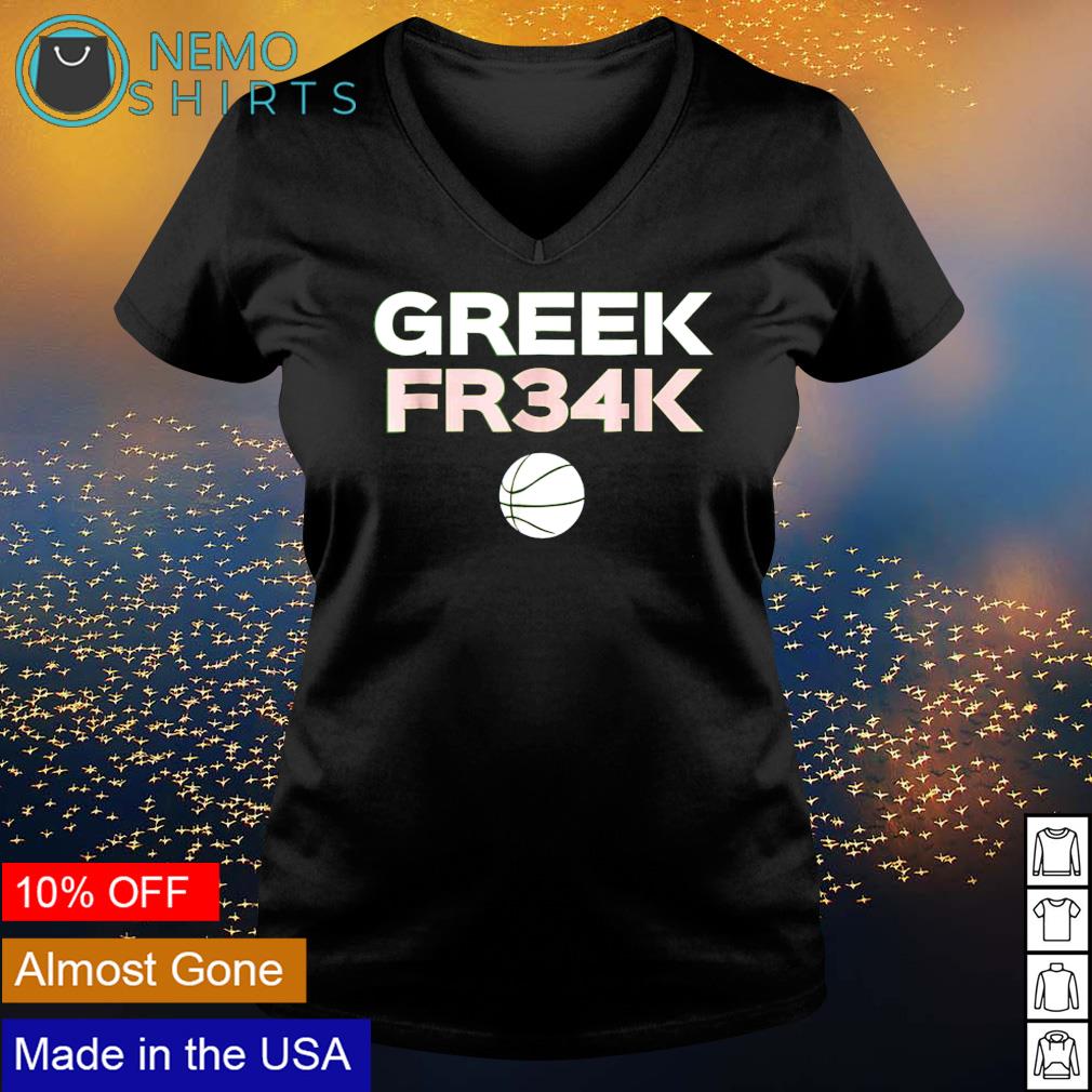 Greek Fr34k Basketball Shirt Milwaukee Freak Geek T-Shirt Greek Fr34k Basketball Shirt Milwaukee Freak Geek T-Shirt