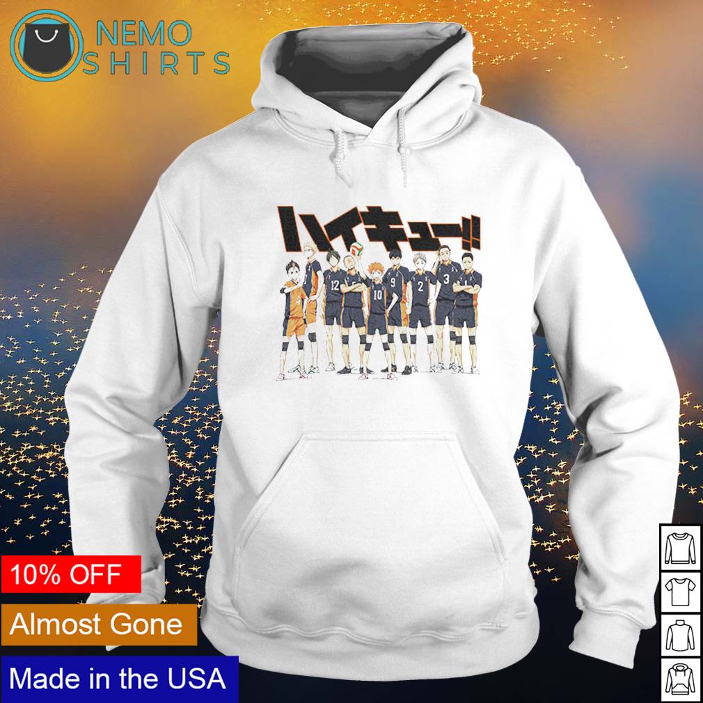 Haikyuu discount karasuno hoodie