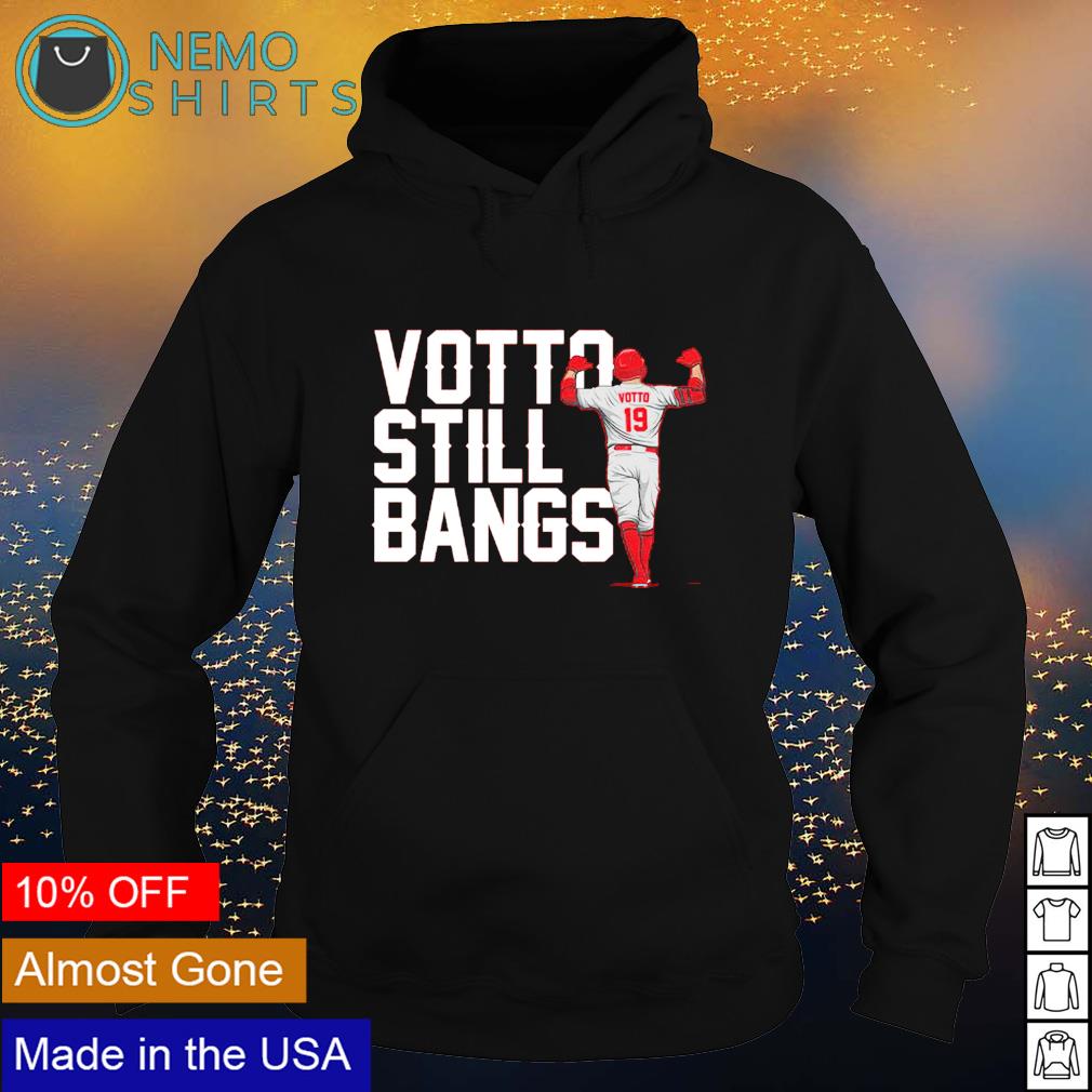 votto Still Bangs, Hoodie / Small - MLB - Sports Fan Gear | breakingt