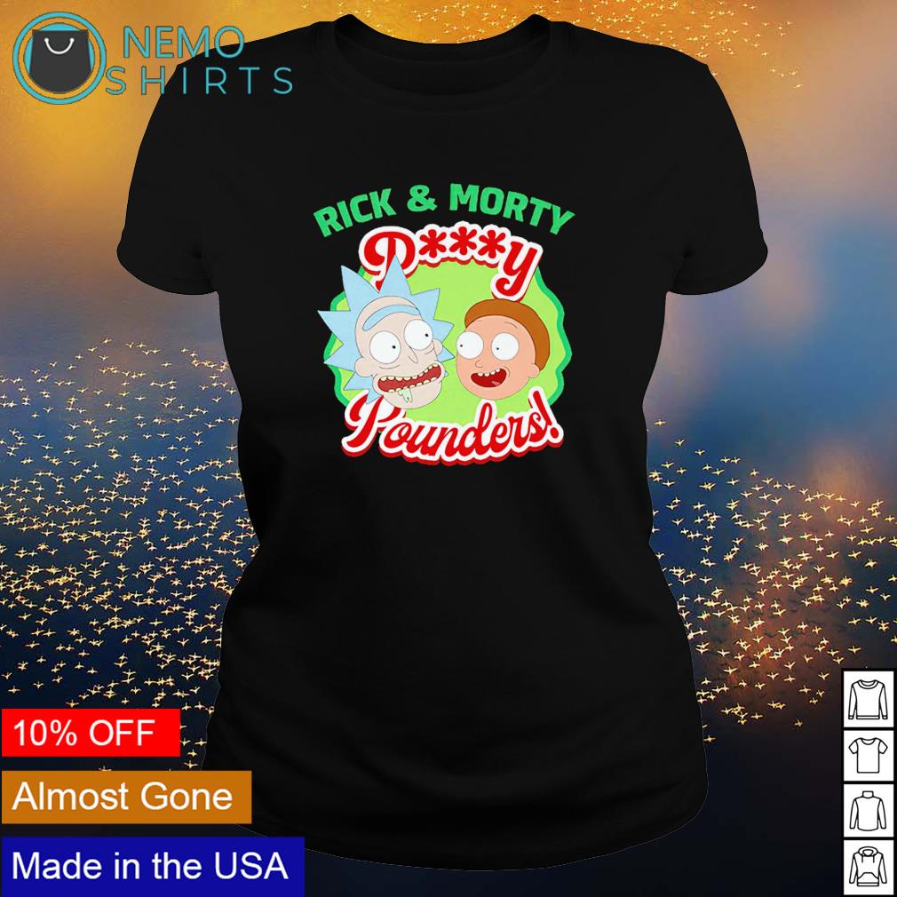 rick and morty pussy pounders t shirt