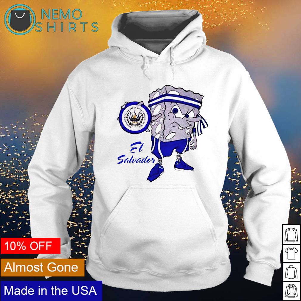 Spongebob El Salvador shirt, hoodie, sweater and v-neck t-shirt