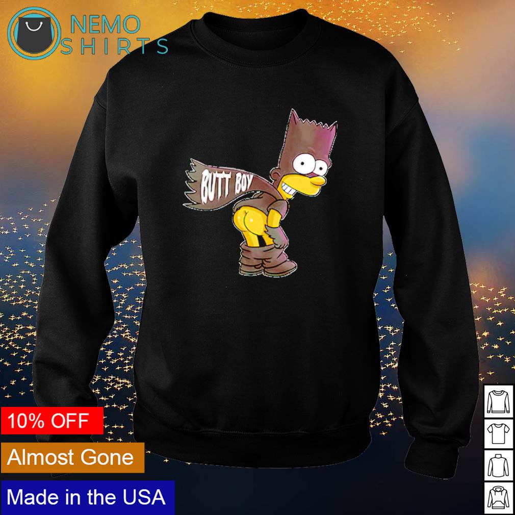 Batman Simpson Bart Butt Boy shirt, hoodie, sweater and v-neck t-shirt