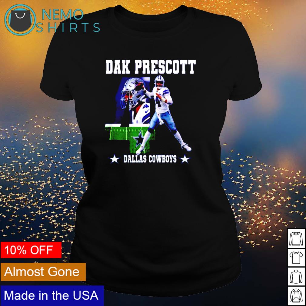 Dallas Cowboys Home Name & Number Hoodie - Dak Prescott - Mens