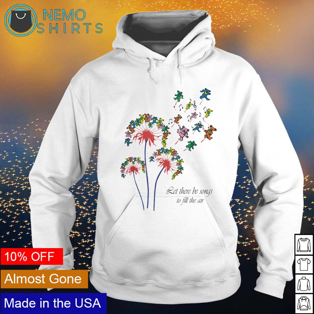 dancing bear dandelion t shirt