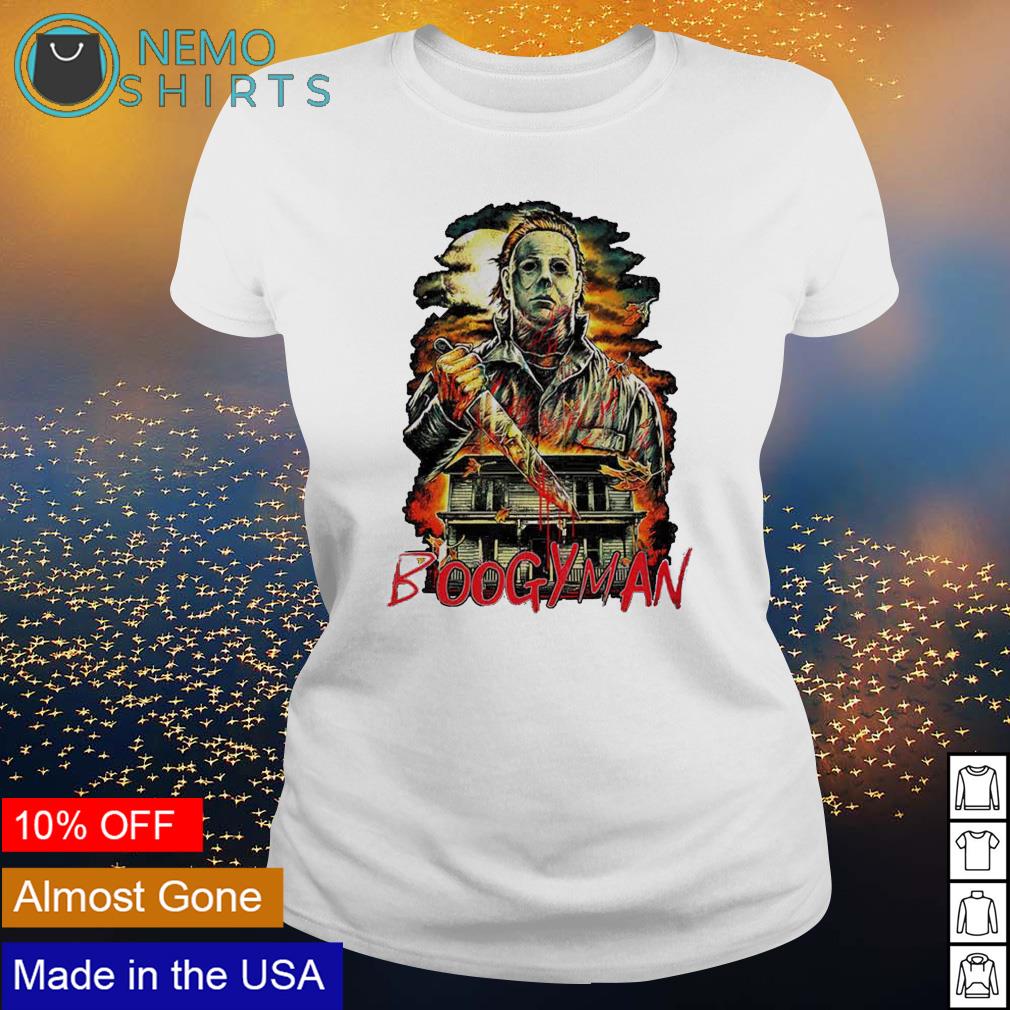 Ladies Fitted up to 5xl Details about   HALLOWEEN Michael Myers Boogey Man T-Shirt Mens Unisex 