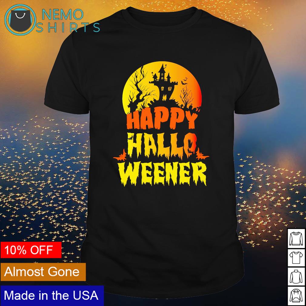 happy hallo weener shirt