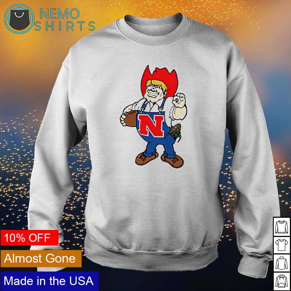 Herbie Husker Nebraska Cornhuskers Mascot logo shirt, hoodie, sweater ...