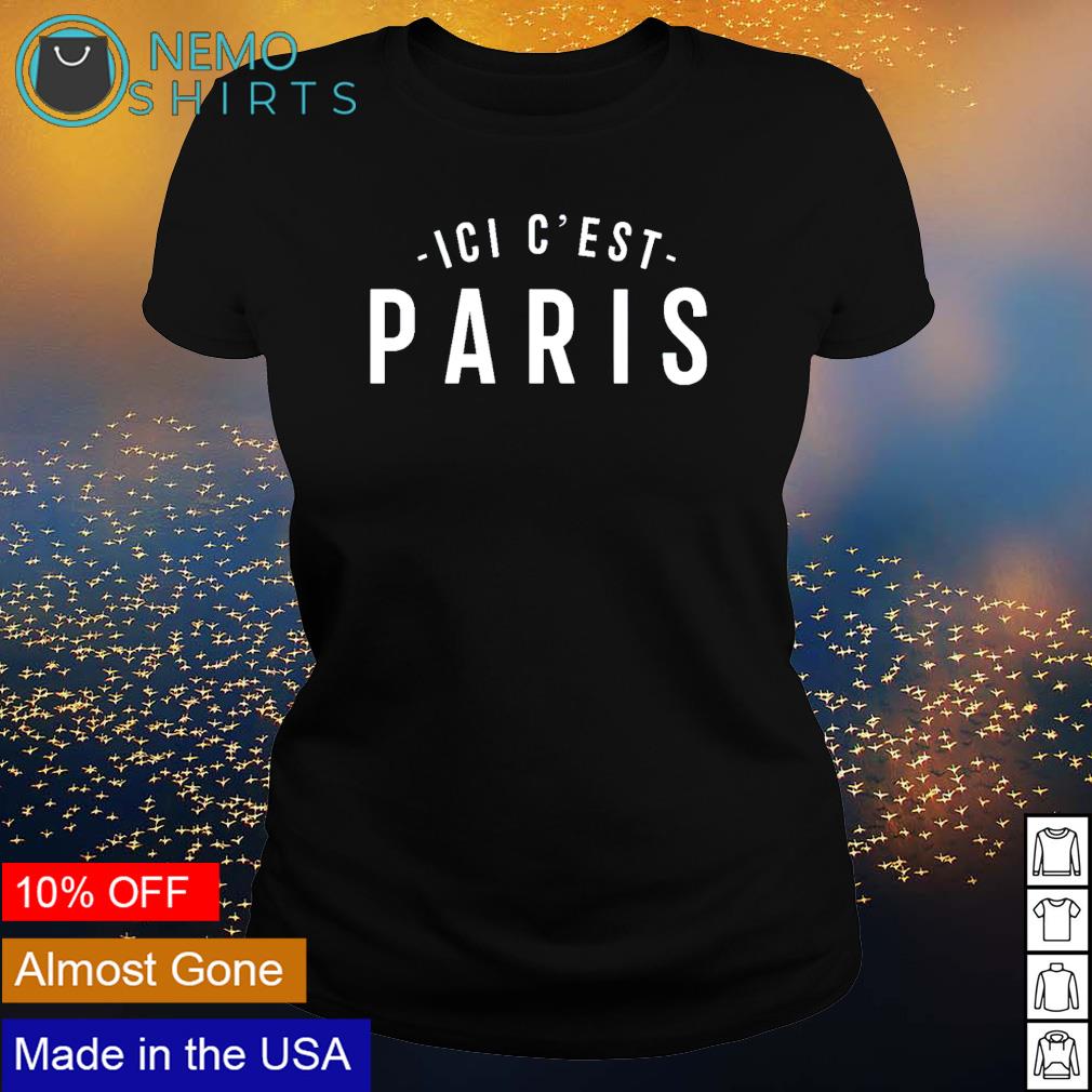 Tee shirt on sale ici c'est paris