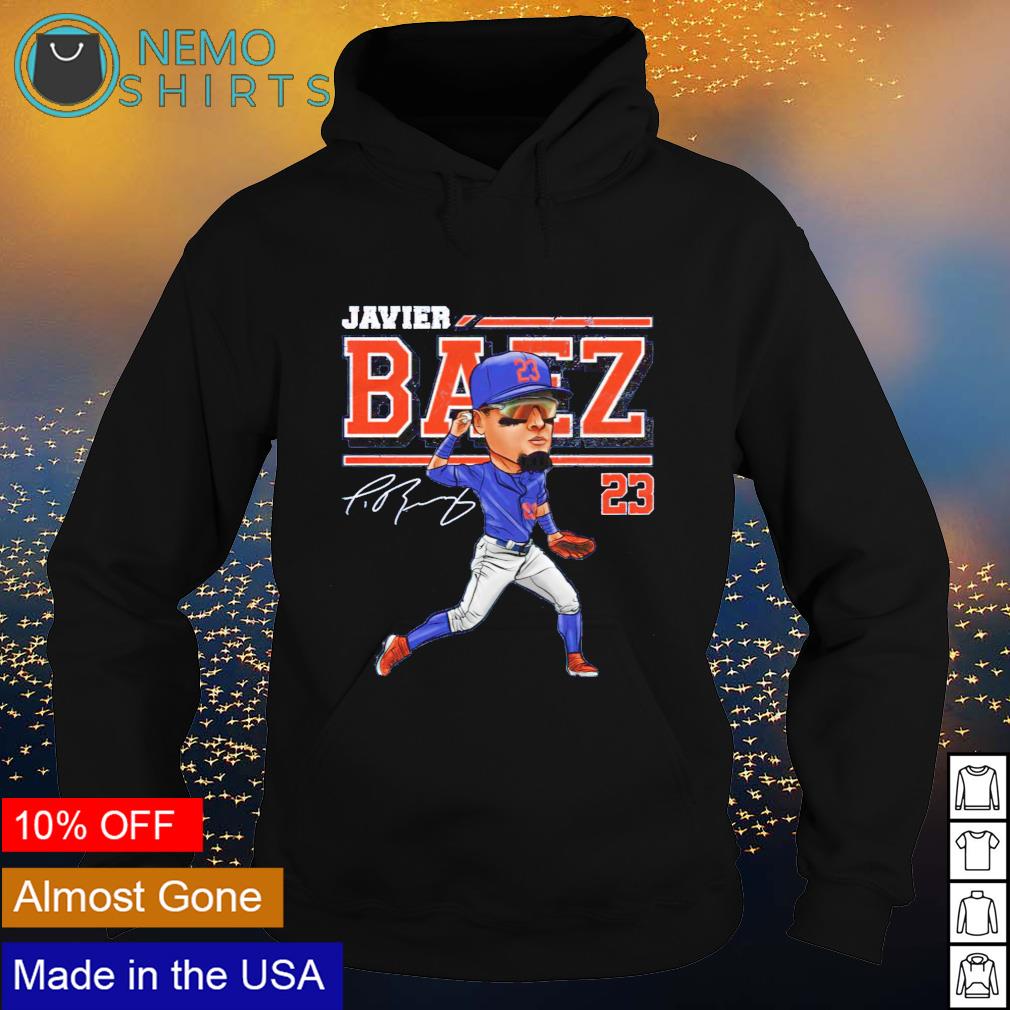 New York Baseball Javier Baez #23 cartoon shirt, hoodie, sweater and v-neck  t-shirt