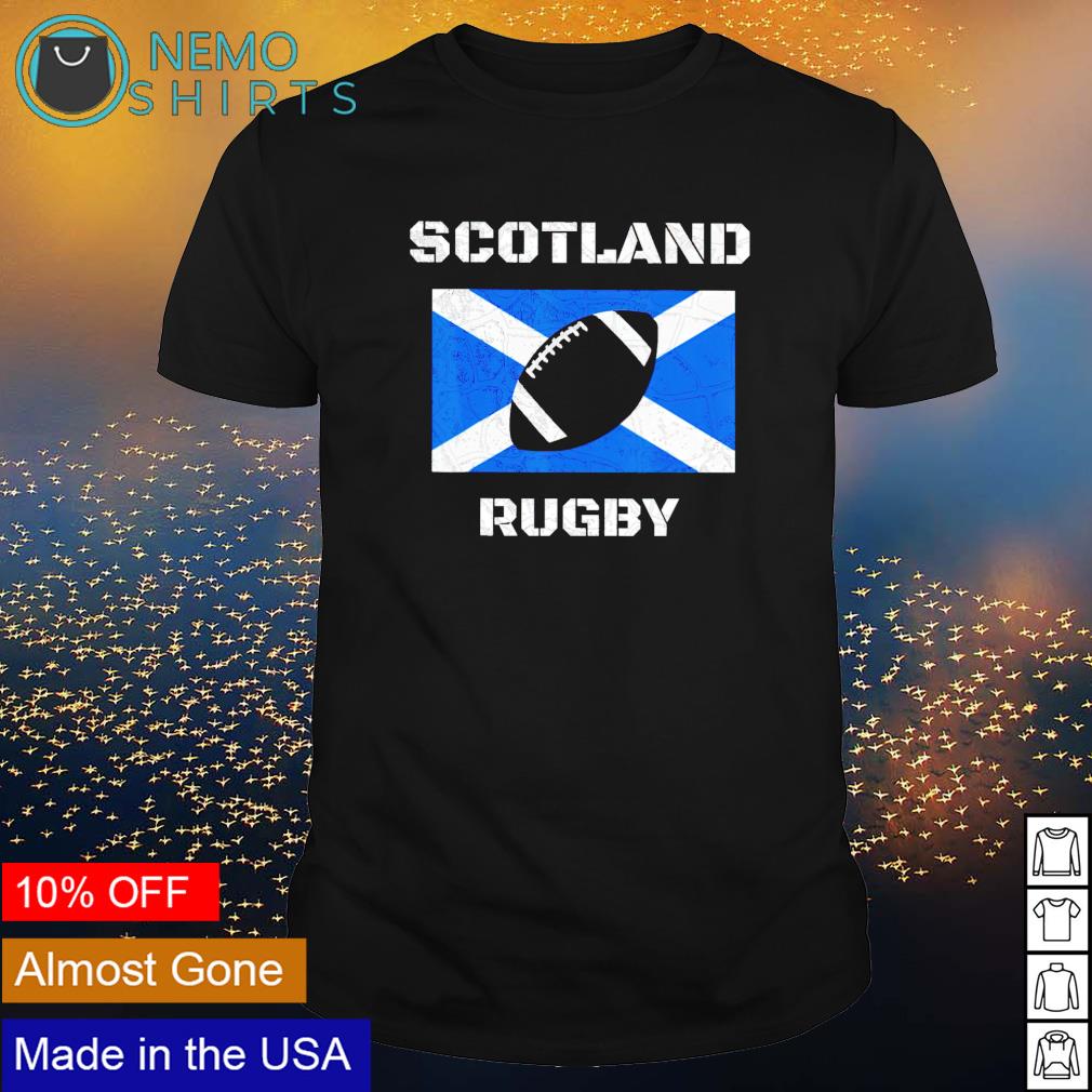 Scotland Text Flag Scottish Emblem Adults Unisex Mens T Shirt