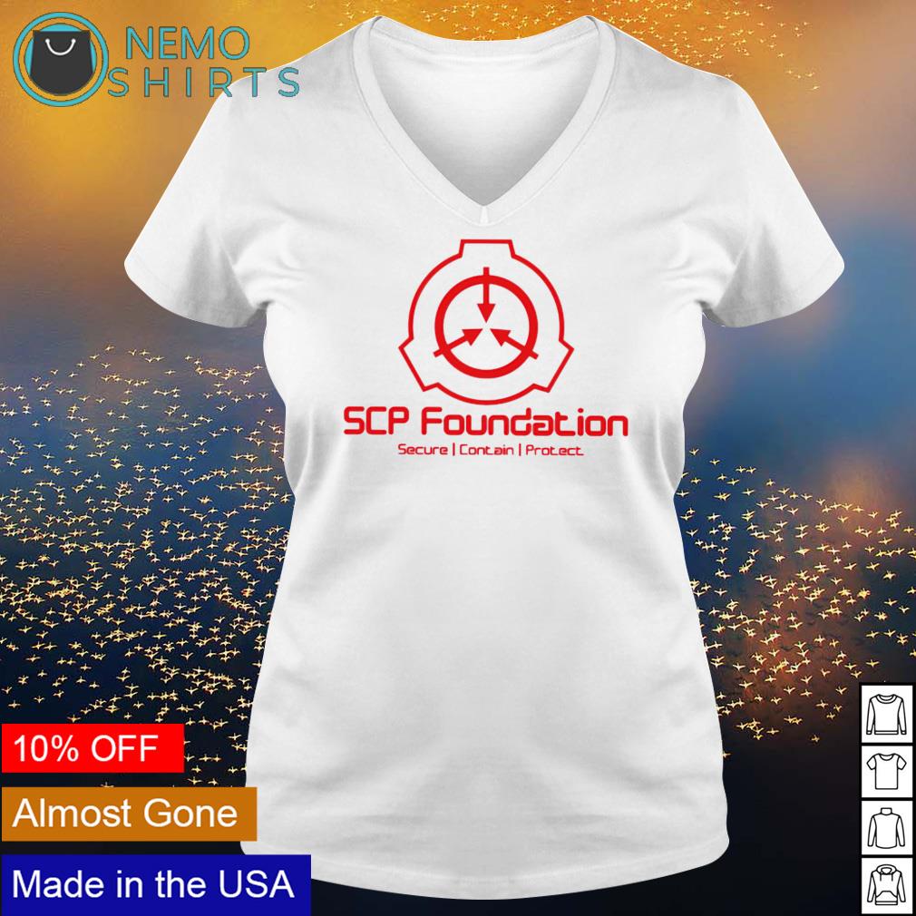 Womens SCP-5000 Why? SCP Foundation V-Neck T-Shirt