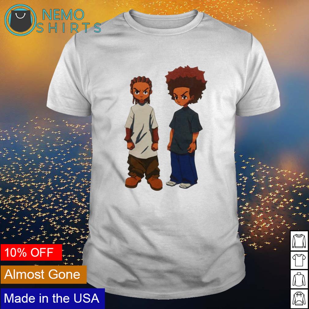 The Boondocks Riley and Huey shirt, tee, tops \u0026 Apparel, image size:1010x1010
