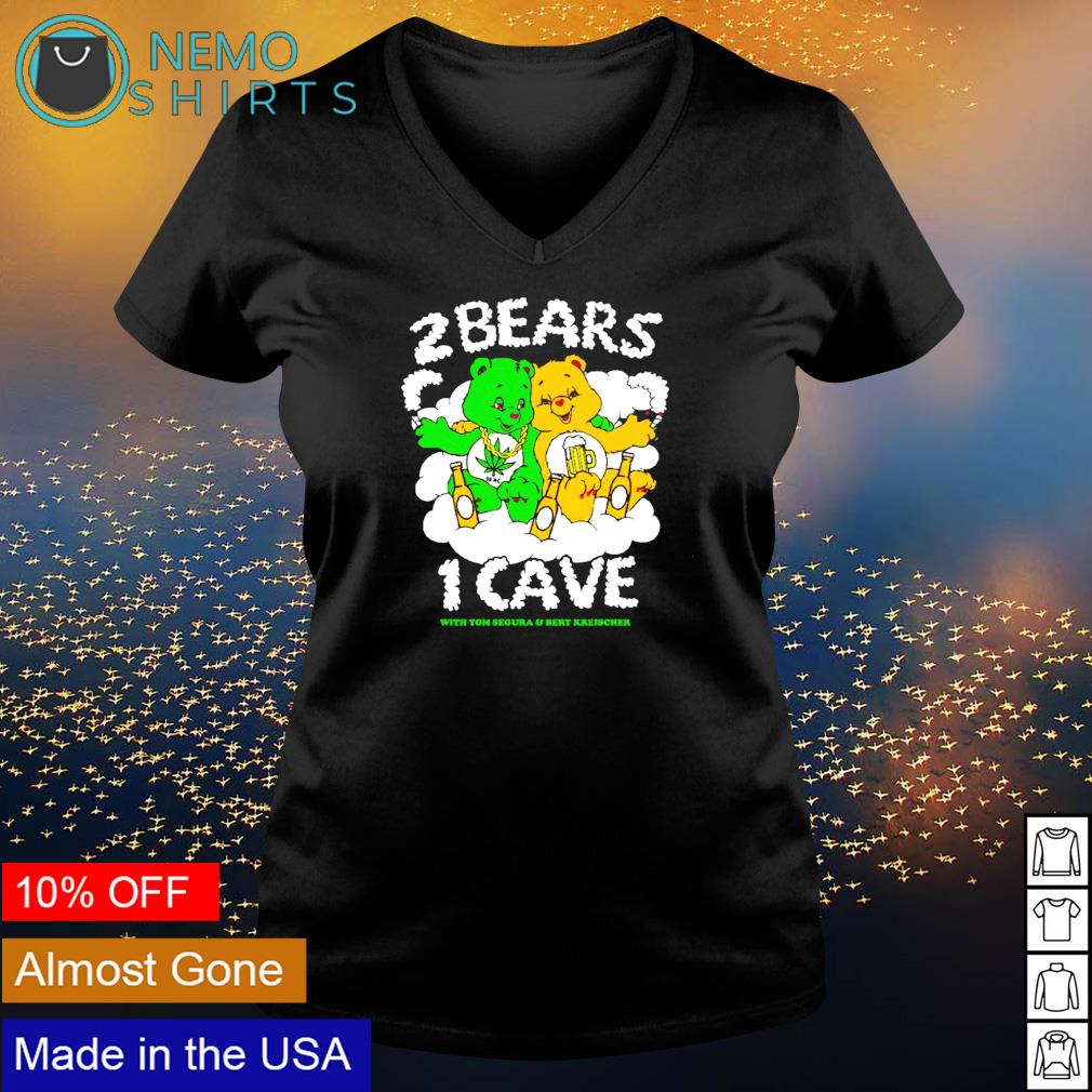 2 bears 1 cave with tom segura and bert kreischer shirt, hoodie, sweater  and v-neck t-shirt