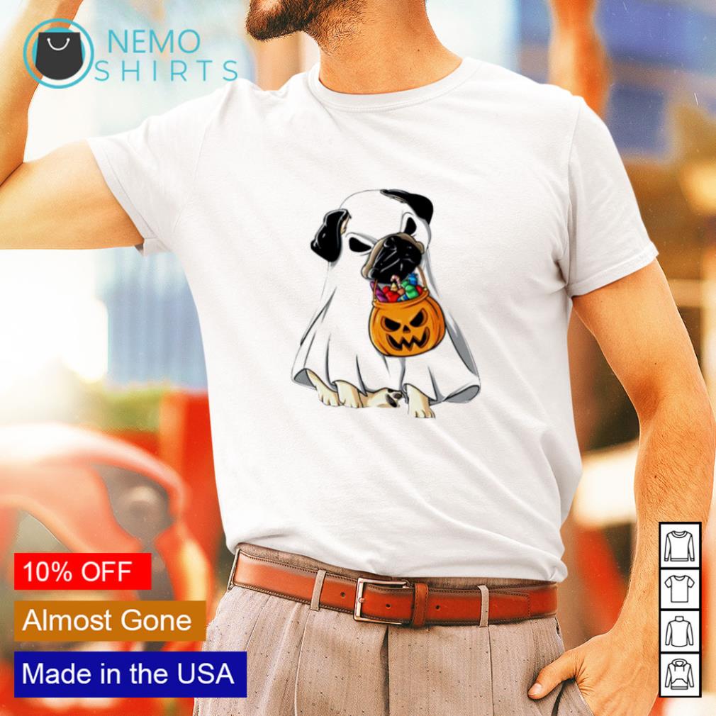 pug halloween shirt