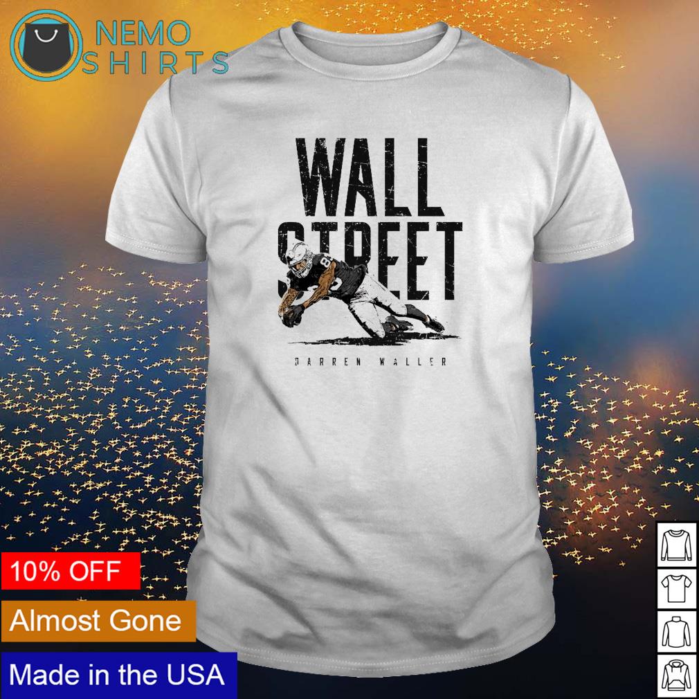 Darren Waller Las Vegas Raiders Wall Street shirt