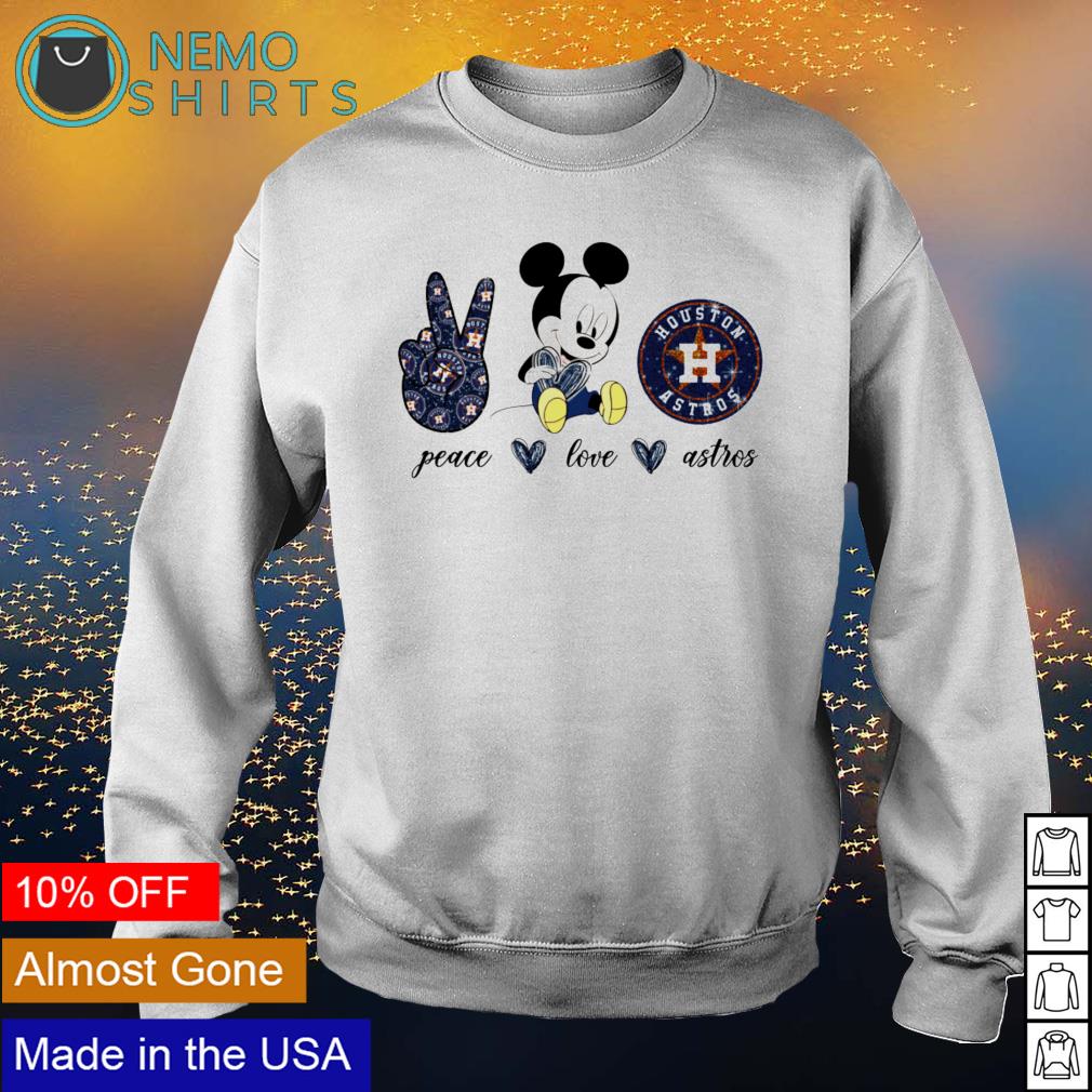 mickey mouse astros shirt