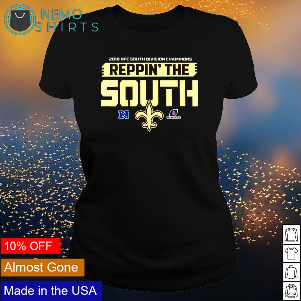 New Orleans Saints 2018 NFC south division champions reppin' the