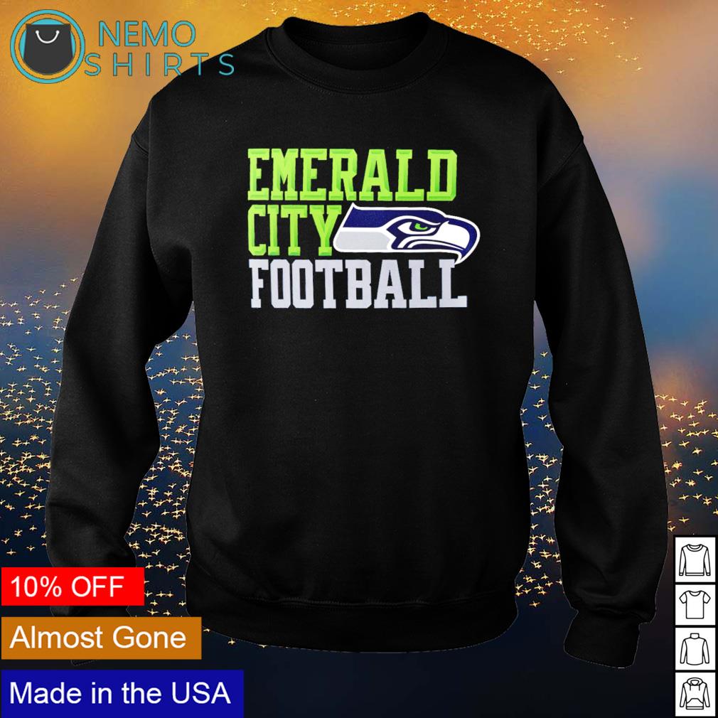 Emerald City Football Logo Seattle Seahawks shirt, hoodie, sweater