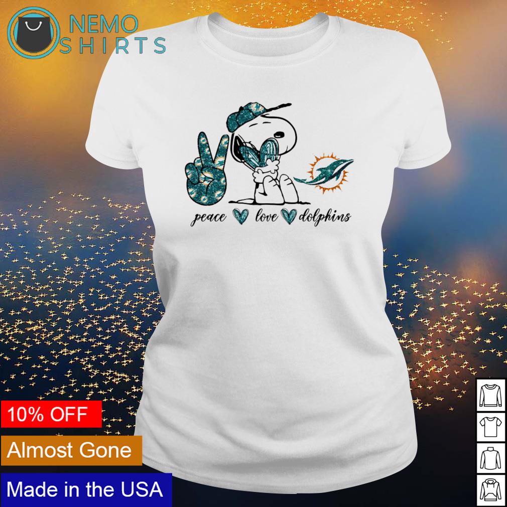 Snoopy miami dolphins shirt, hoodie, sweater, long sleeve and tank top