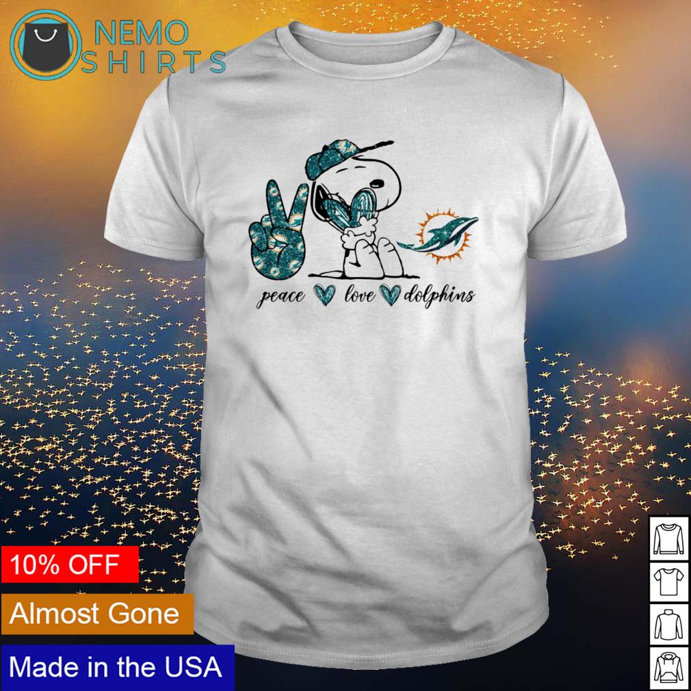 Official Snoopy miami dolphins shirt, hoodie, longsleeve, sweater