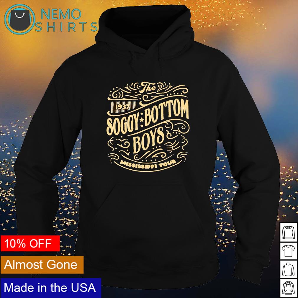 The Soggy Bottom Boys 1937 Mississippi Tour Shirt Hoodie Sweater And V Neck T Shirt