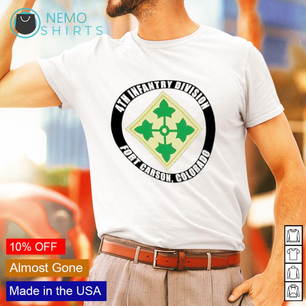 4th Infantry Division - Fort Carson Logo Tshirt