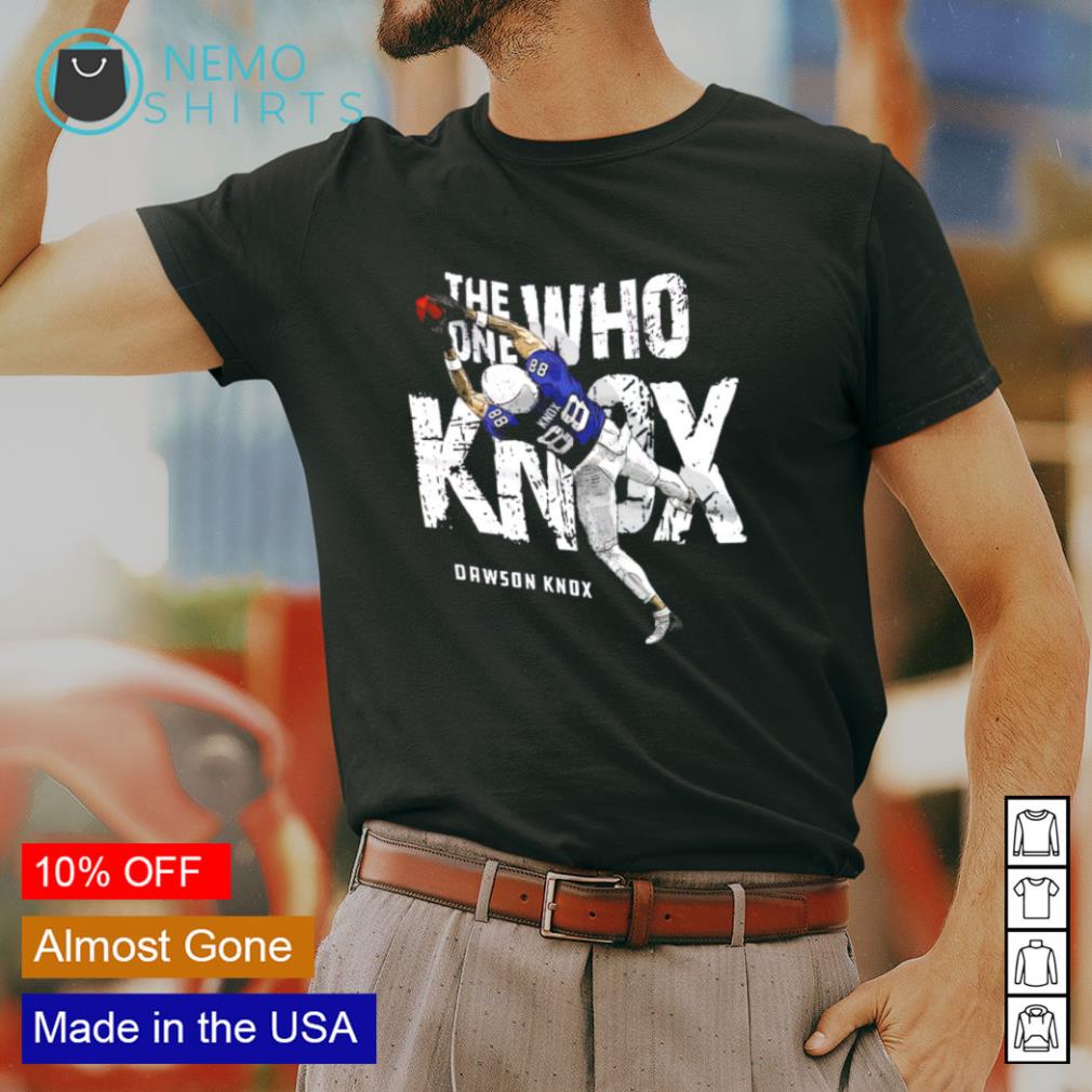 Dawson Knox The One Who Knox Buffalo Football Shirt, hoodie