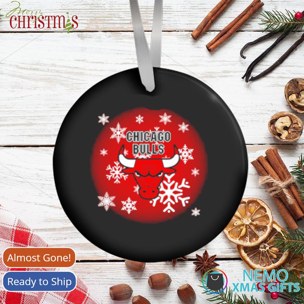 Chicago Bulls Christmas Ornament