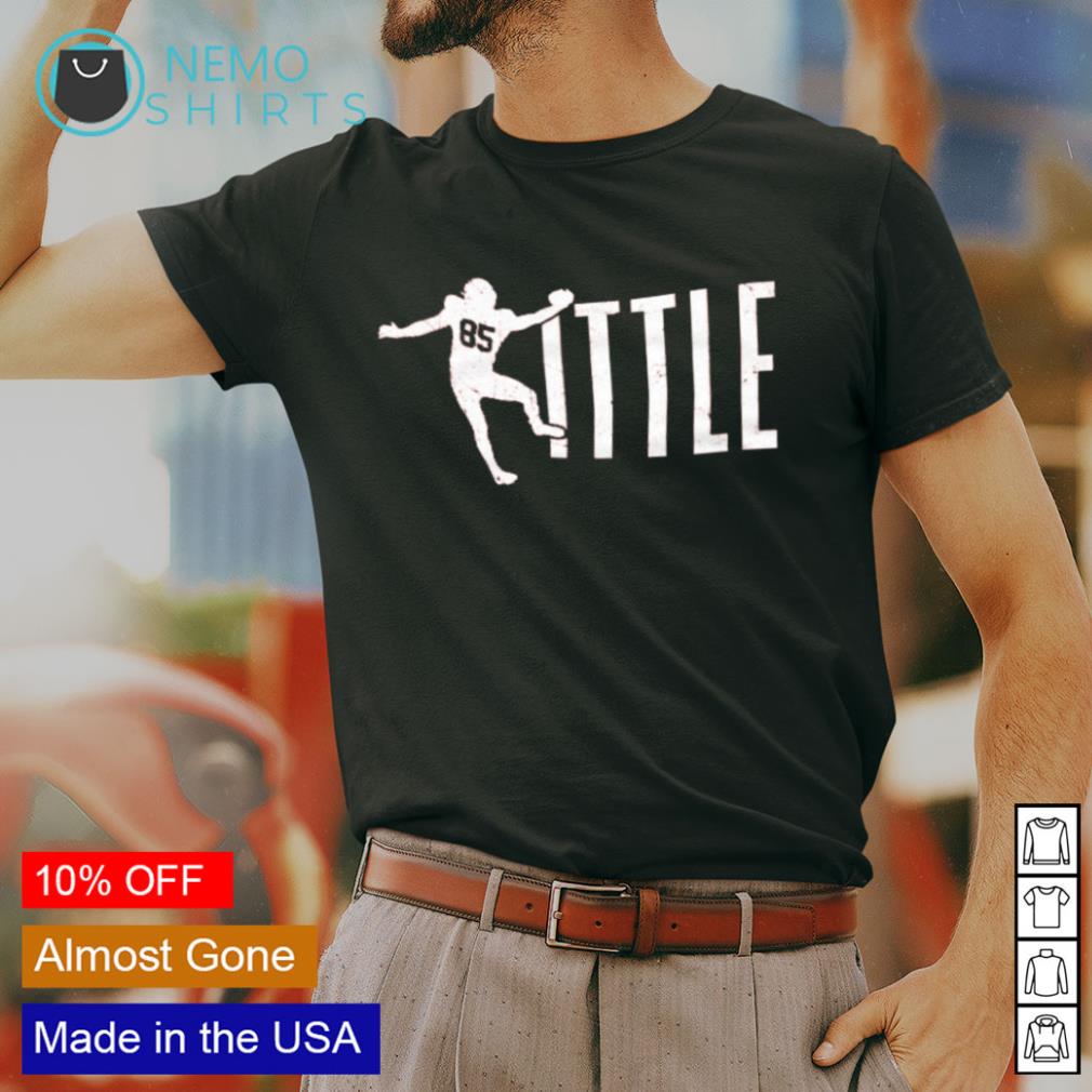 George Kittle Silhouette Name shirt, hoodie, sweater and v-neck t