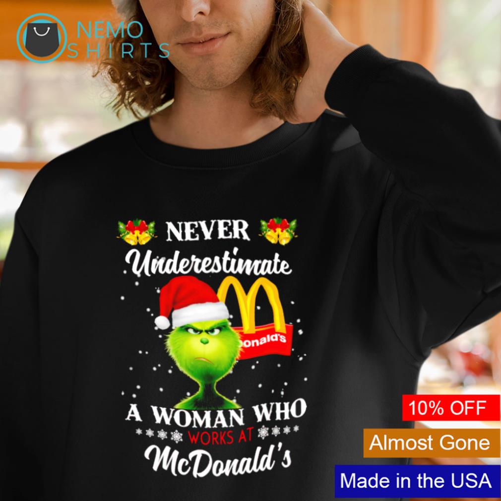 Mcdonalds on sale christmas sweater