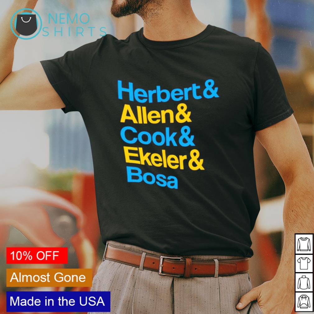 Herbert Allen Cook Ekeler Bosa shirt, hoodie, sweater and v-neck t-shirt