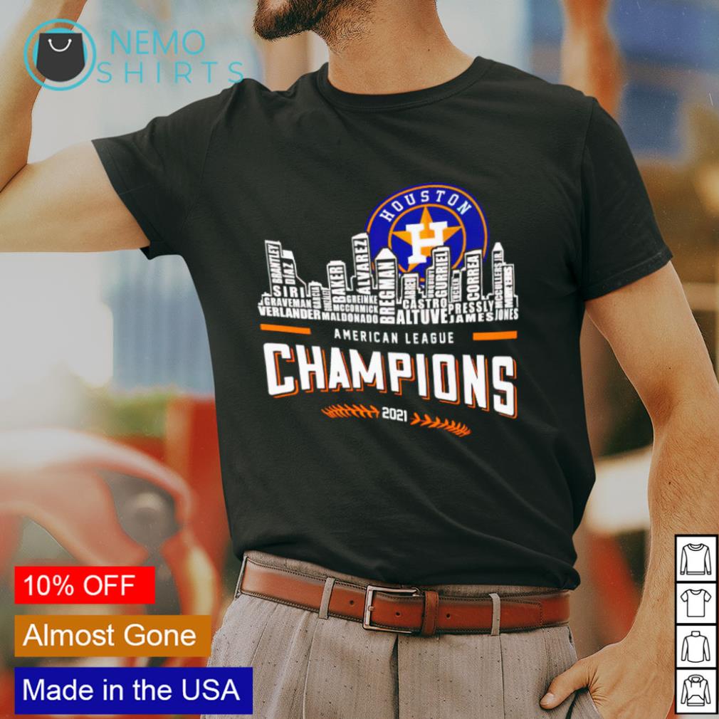 Houston Astros American league champions 2021 shirt, hoodie, sweater and  v-neck t-shirt