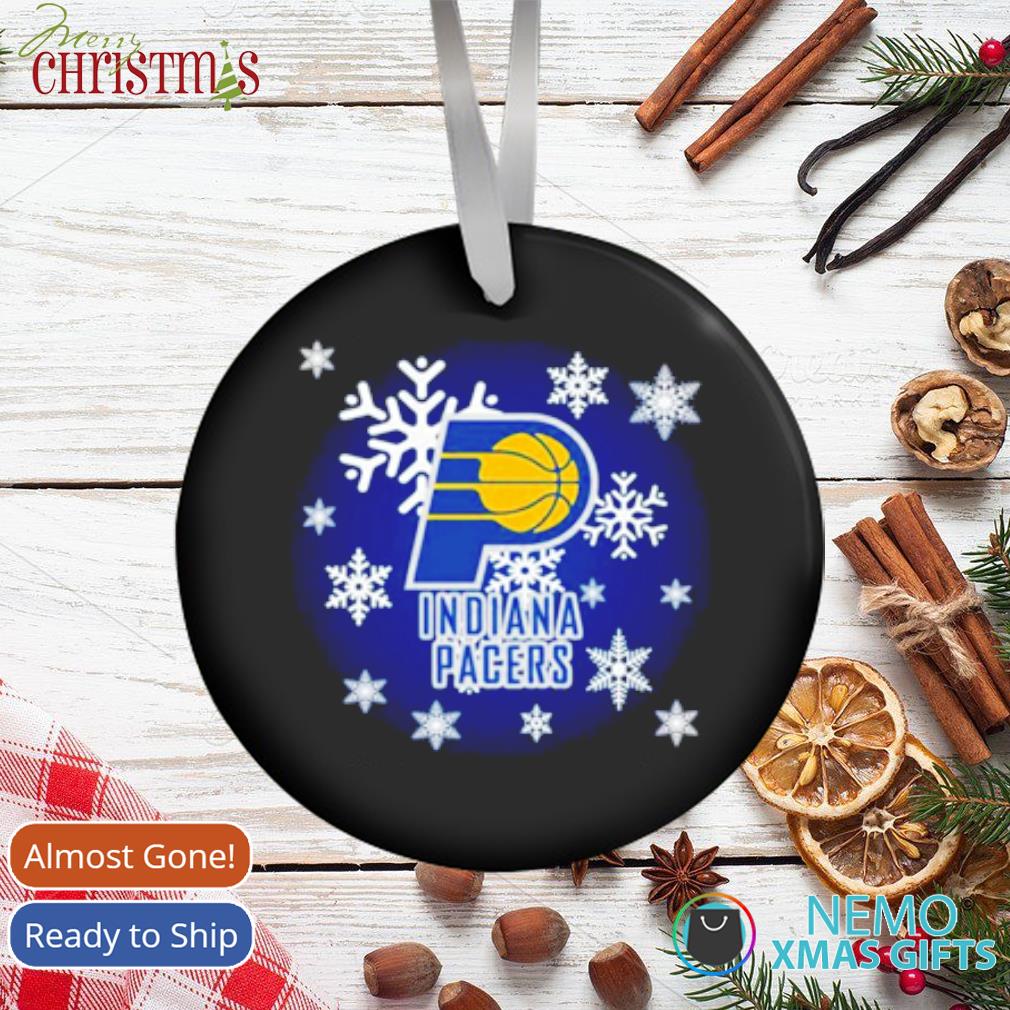 Indiana Pacers Christmas Ornaments 2022 Indiana Pacers Merry Christmas Ornament